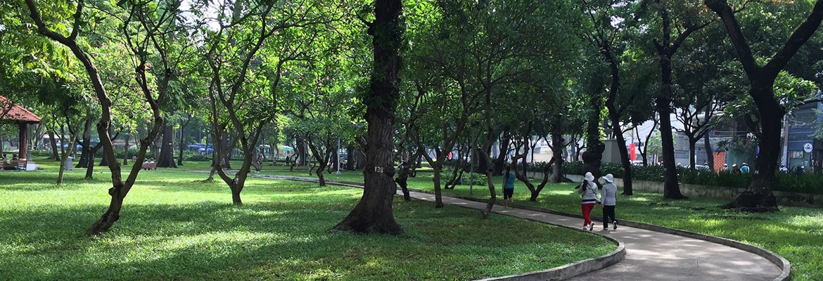 Le Van Tam Park in Ho Chi Minh City