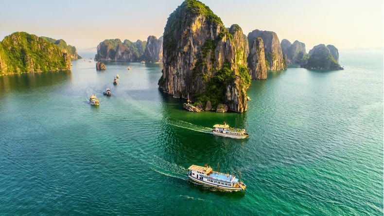 Halong & Lan Ha Bay, Cat Ba National Park with Kayaking & Swimming in Tranquil Lagoon