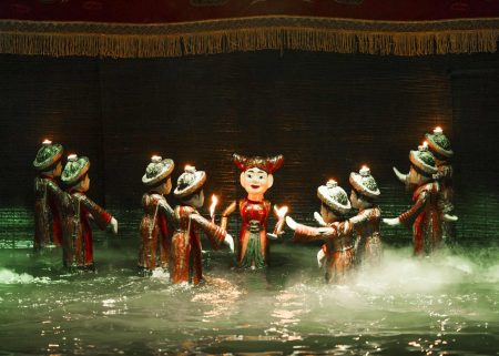 Evening Cyclo Tour with Water Puppet Show