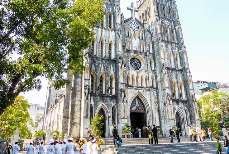 Exterior of St Joseph's Cathedral