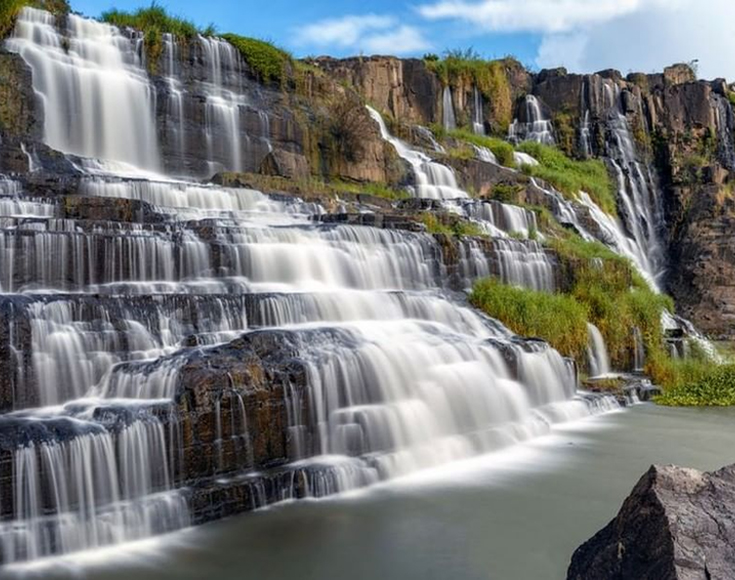 7. Pongour Waterfall, Lam Dong