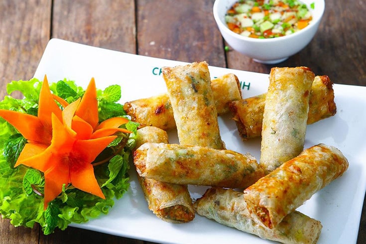 Vietnamese fried spring roll