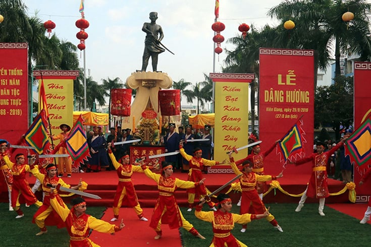 Historical Values of Nguyen Trung Truc temple festival