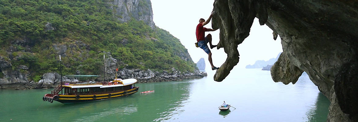 Rock Climbing in Vietnam