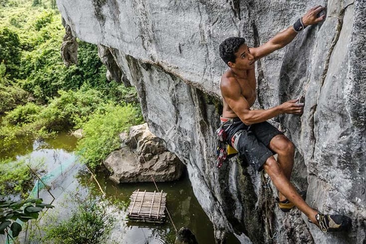 places for rock climbing in Vietnam