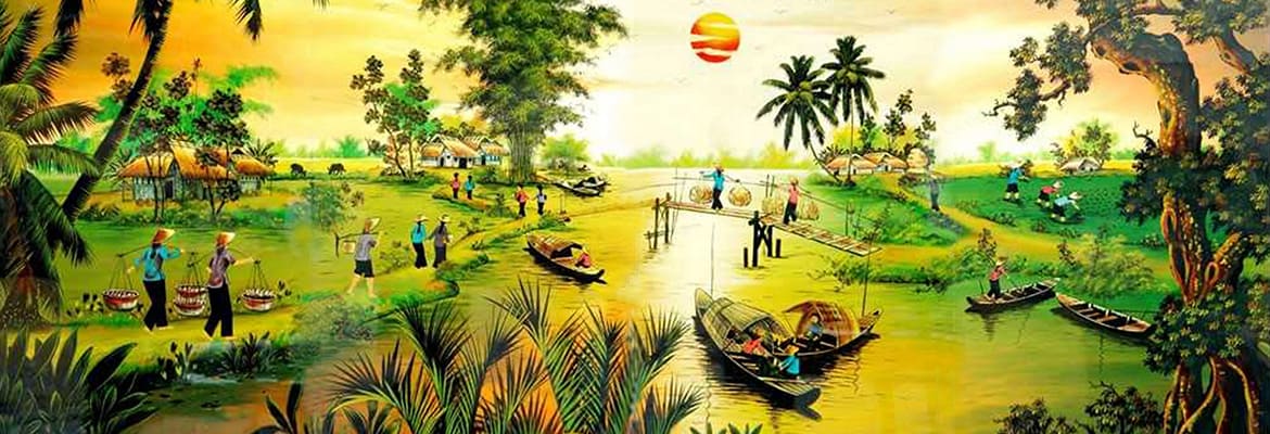 Famous Vietnamese Silk Paintings Elementsandprinciplesofphotography   Vietnam Silk Painting 