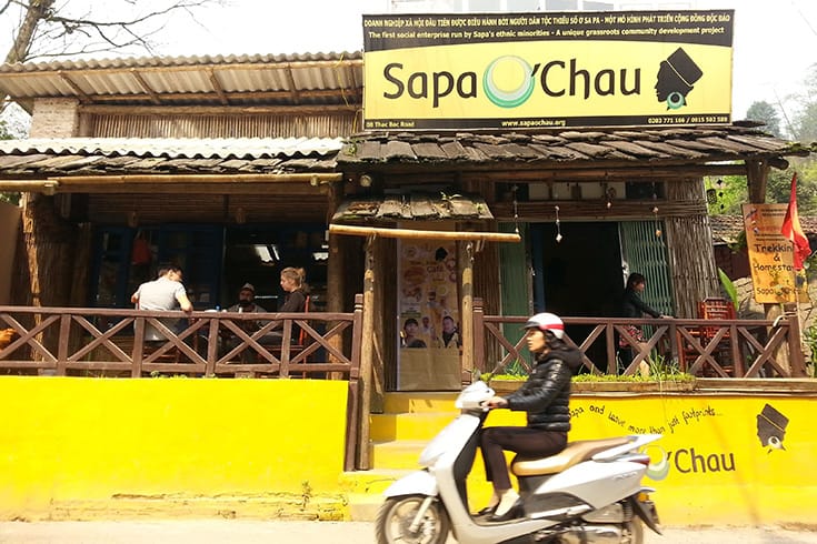 Sapa O’Chau Café - eating in Sapa