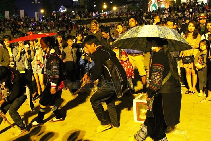 Joining traditional games in Sapa