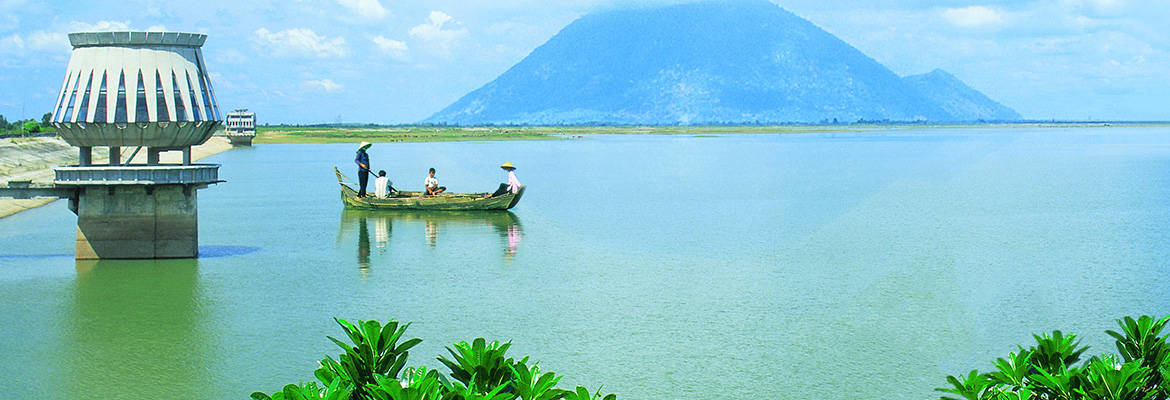 Dau Tieng Lake in Tay Ninh Province
