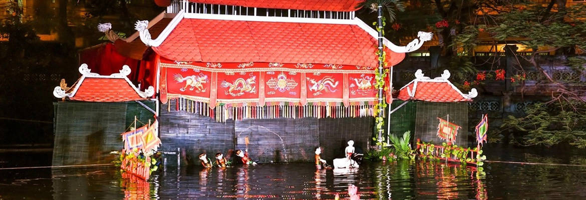 when was water puppetry found in vietnam