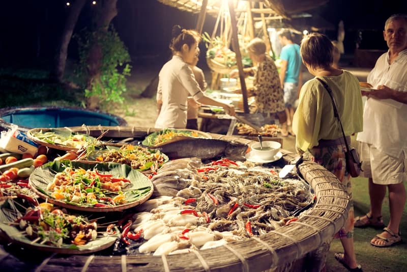 Delicious seafood in Mui Ne