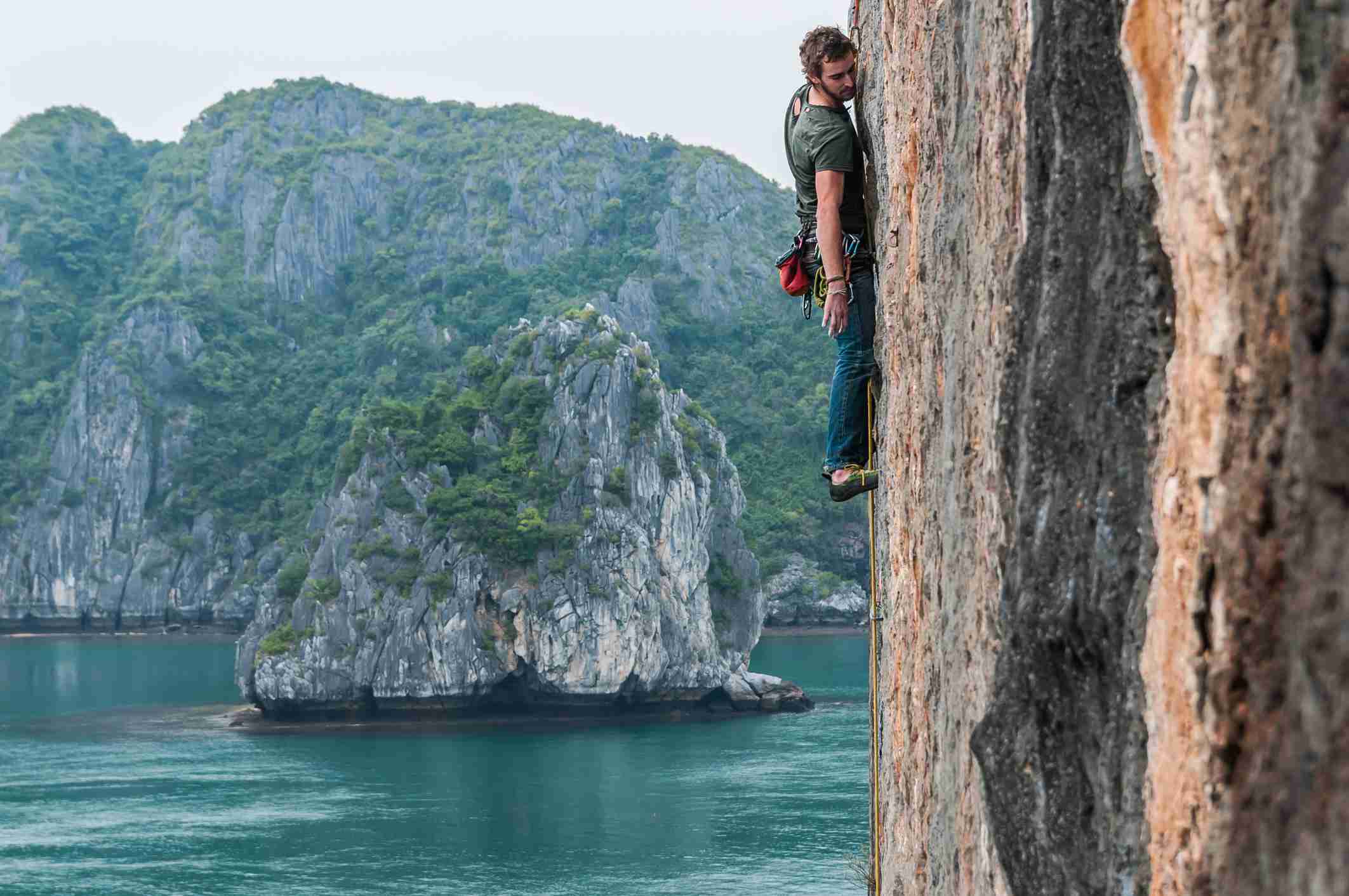 Rock Climbing in Halong Bay and Cat Ba Island