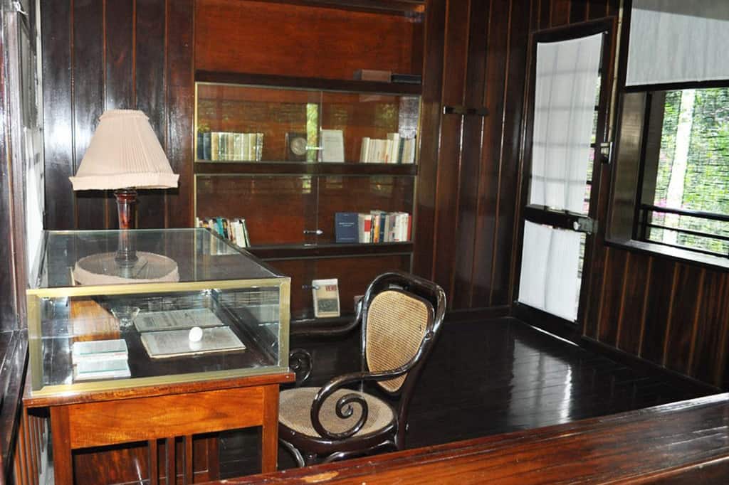 The inside area of Zone 5 military museum in Da Nang