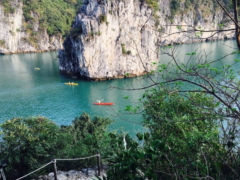 Hon Co Island in Halong Bay