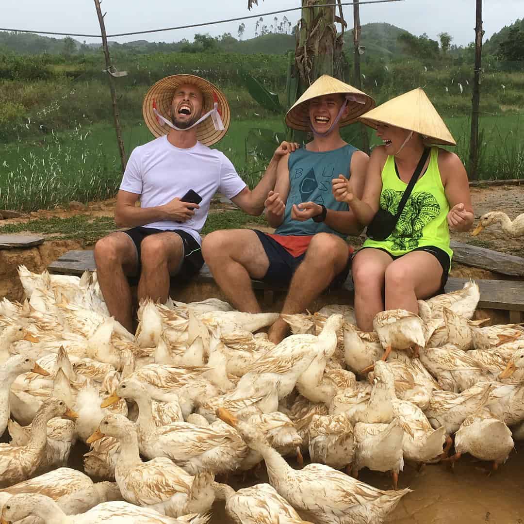 Overview about duck massage in Quang Binh
