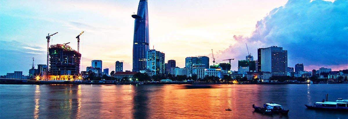 Saigon River in Ho Chi Minh City