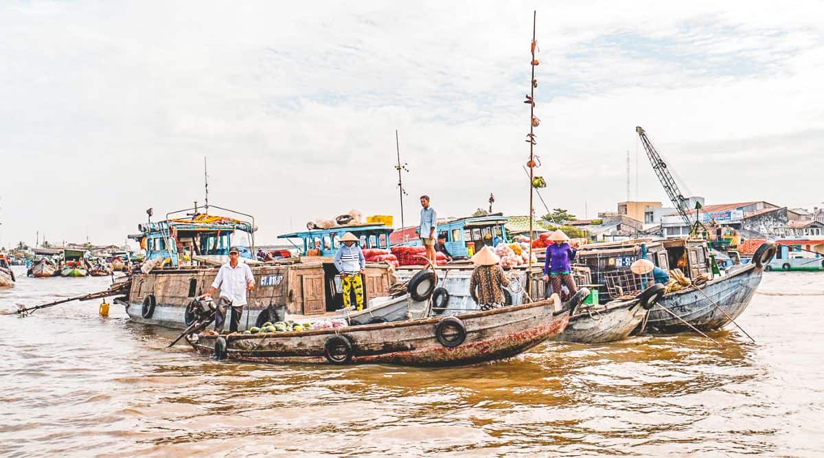 Cai Rang Floating Market - instagram worthy places