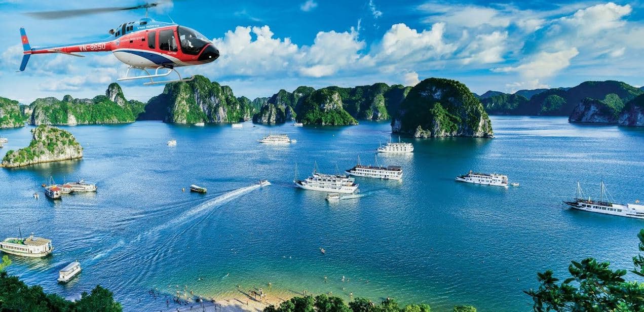 Top Best Vietnam Helicopter Tours & Charters