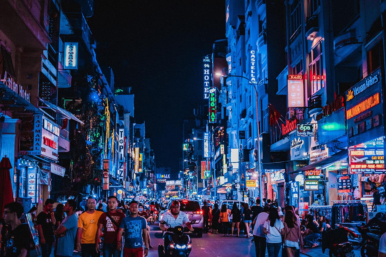 Bui Vien Street Nightlife Heaven For The Youth Backpackers In Saigon