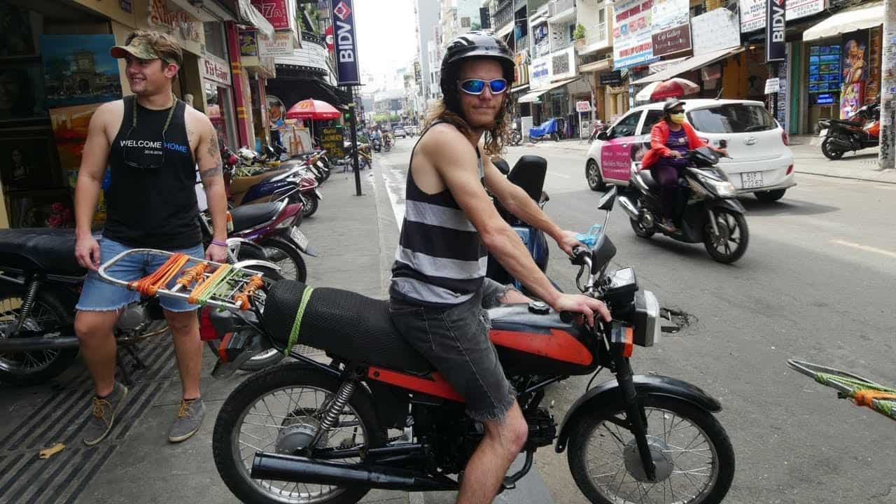 safety of motorbike rental in Vietnam