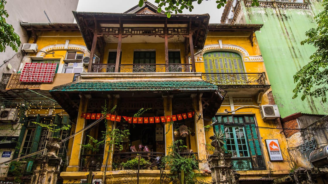 French ancient architecture - reasons to live in Hanoi