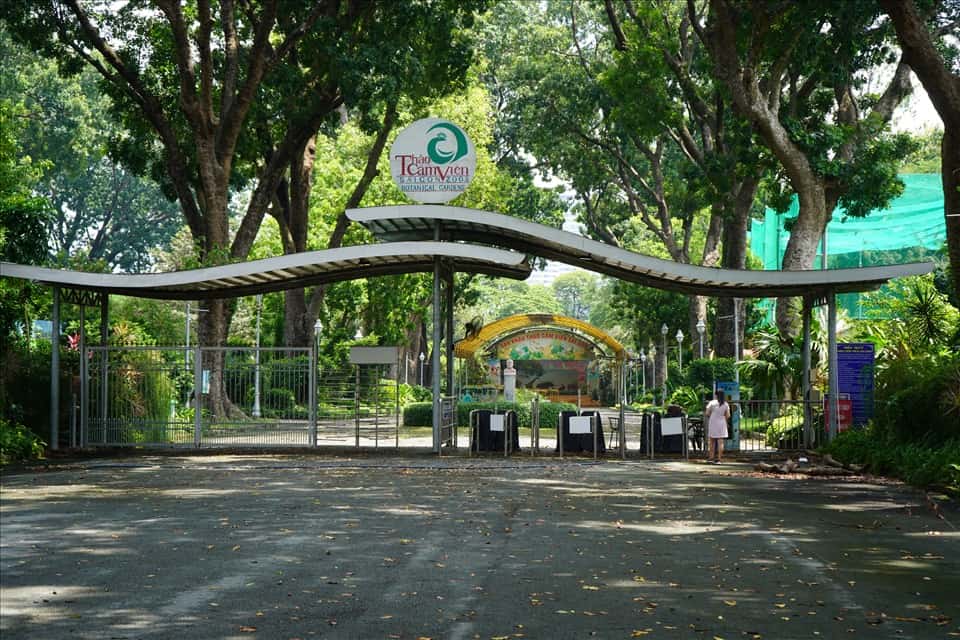 History of Thao Cam Vien park