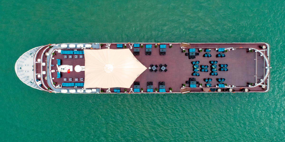 Paradise Grand Cruise: The Ship with Largest Sundeck in Lan Ha Bay
