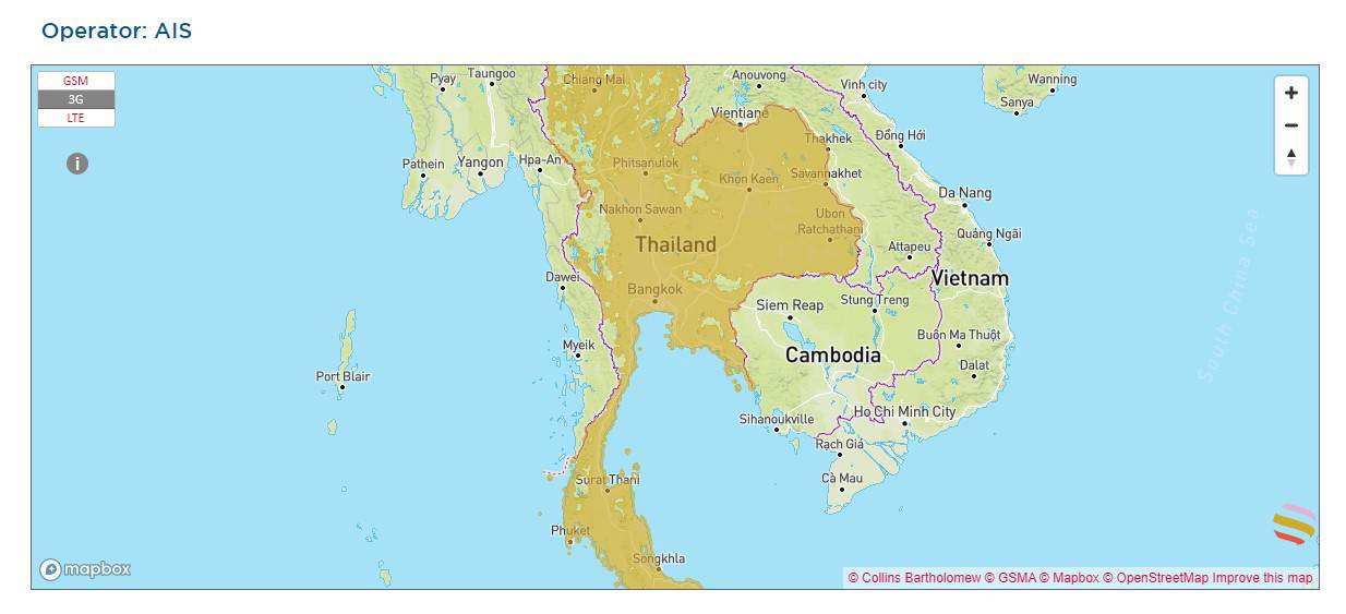 Samui: Thailand/ Asia eSIM Roaming Mobile Data Plan