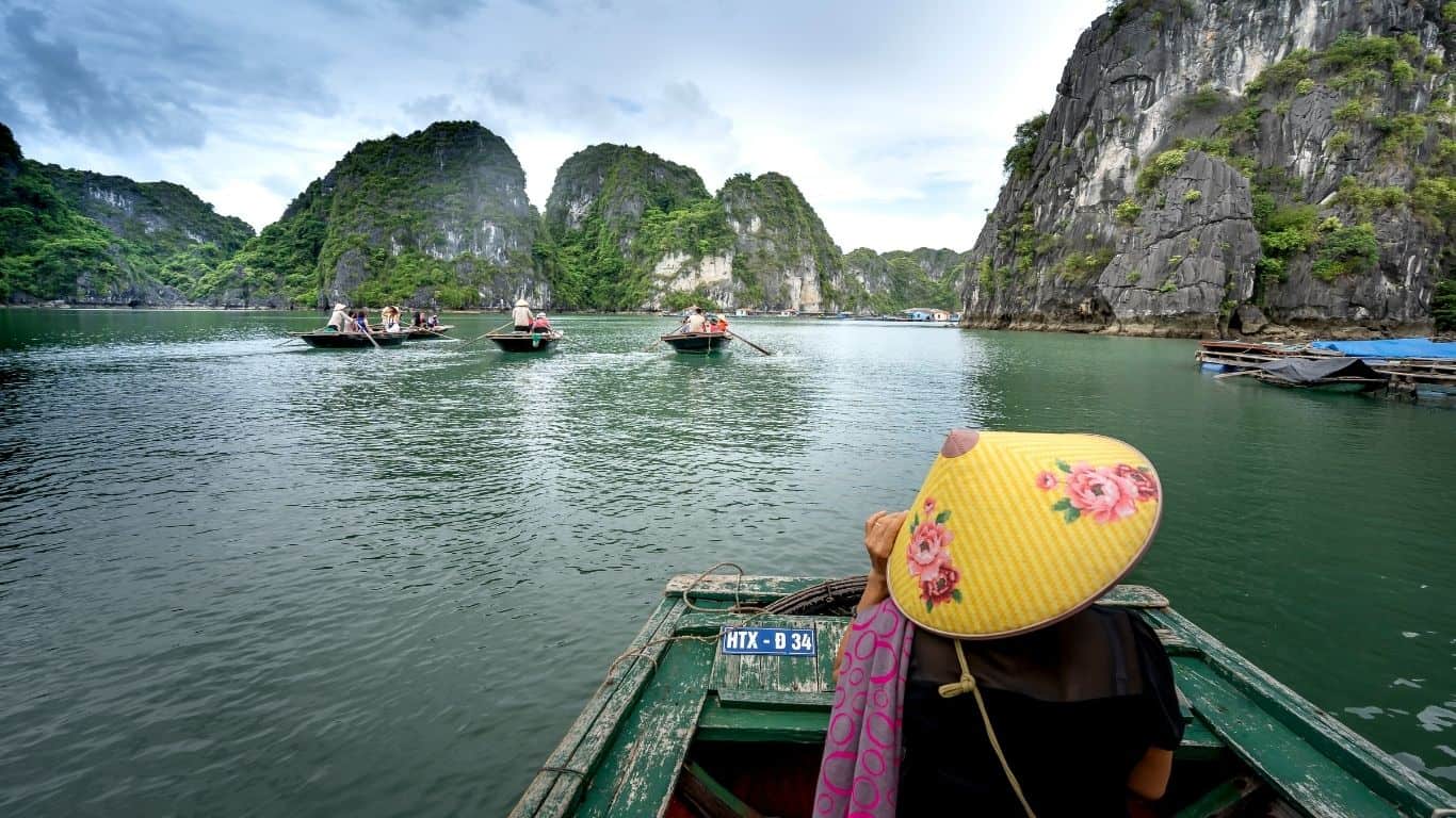 Mumbai to Vietnam Flight: Ninh Binh Boat Tour