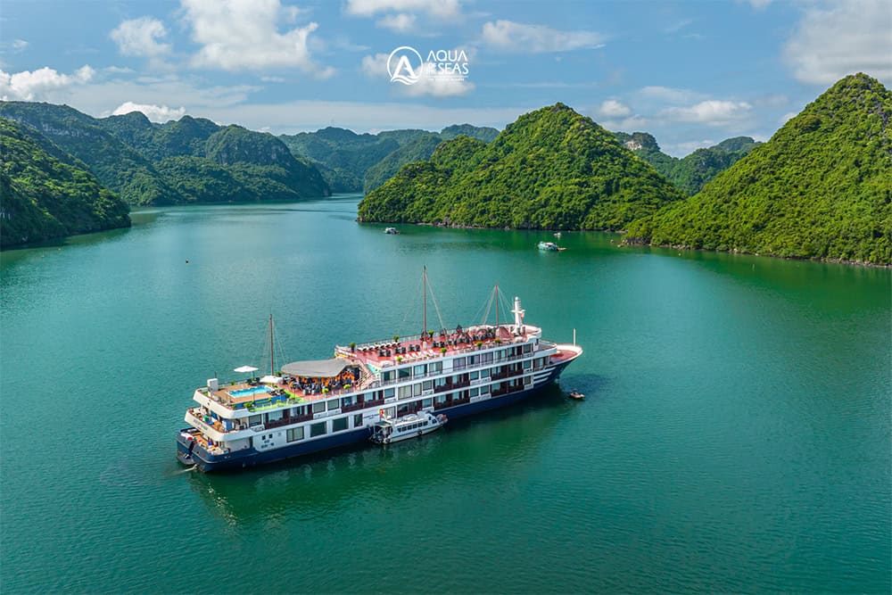 Aqua Of The Seas 5-Star Cruise - Ha Long - Lan Ha Bay