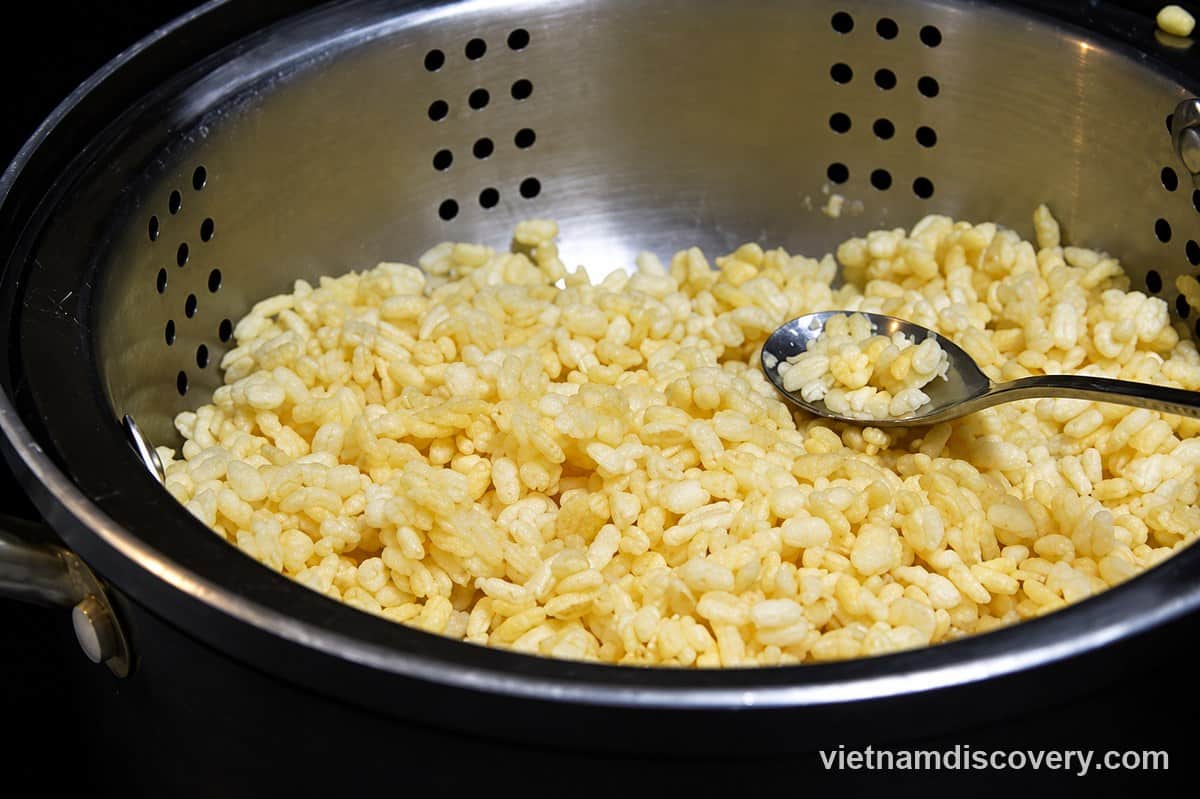 Steamed mung beans