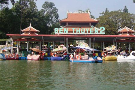 Dam Sen Park in Ho Chi Minh City