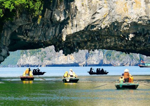 Dark and Light Cave: an Ideal Stopover near Halong Bay