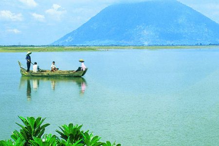 Dau Tieng Lake in Tay Ninh Province