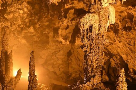 Nguom Ngao Cave with Masterpiece in Stone