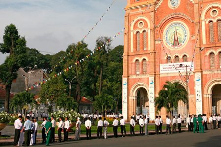 Saigon Notre Dame Cathedral in Ho Chi Minh