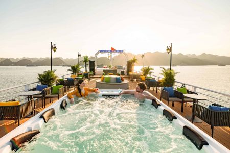 Tropical Cruise: Luxury Island and Sunset Adventure