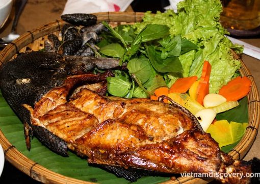 Cá Bò: Grilled Black Scrawled Cowfish from Nha Trang